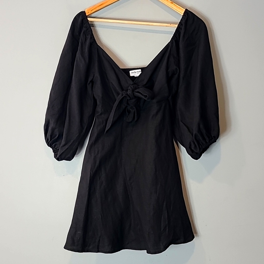 Charlie Holiday Black Mini Dress